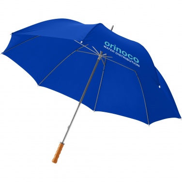 Logotrade Geschäftsgeschenke das Foto: Karl 30" Golfschirm mit Holzgriff