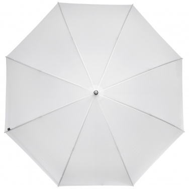 Logotrade Werbeartikel das Foto: Romee 30'' windbeständiger Golfschirm aus recyceltem PET