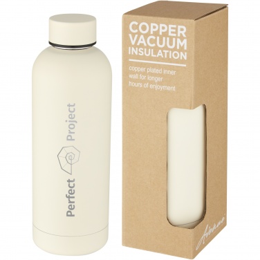 Logotrade Logogeschenke das Foto: Spring 500 ml Kupfer-Vakuum Isolierflasche