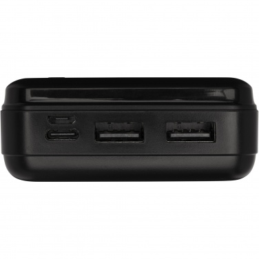 Logotrade Werbeartikel das Foto: Loop 20.000 mAh Powerbank aus recyceltem Kunststoff
