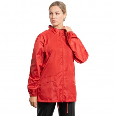 Logotrade Geschäftsgeschenke das Foto: Escocia Leichte Regenjacke Unisex 
