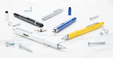 Logotrade Werbegeschenke das Foto: 5-in-1 Aluminium Tool-Stift