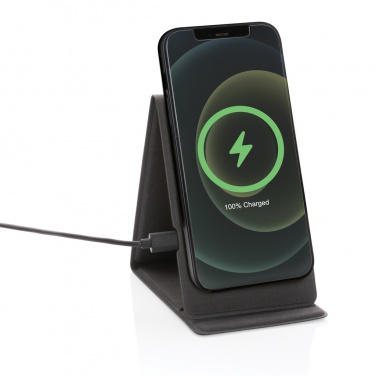 Logotrade Werbegeschenke das Foto: Artic magnetischer 10W Wireless Charging Smartphonehalter