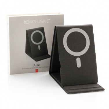 Logotrade werbemittel das Foto: Artic magnetischer 10W Wireless Charging Smartphonehalter