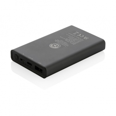 Logotrade Werbegeschenke das Foto: Terra 5.000 mAhPowerbank aus RCS recyceltem Aluminium