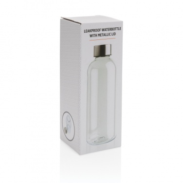 Logotrade Geschäftsgeschenke das Foto: Auslaufsichere Trinkflasche mit Metalldeckel