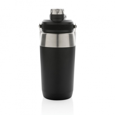 Logotrade werbemittel das Foto: 500ml Vakuum StainlessSteel Flasche mit Dual-Deckel-Funktion