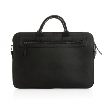 Logotrade Firmengeschenke das Foto: Swiss Peak 14" Laptoptasche aus GRS recyceltem PU