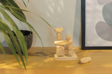 Logotrade Firmengeschenke das Foto: Ukiyo Crios hölzerne Balanciersteine im Etui