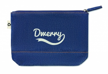 Logotrade werbemittel das Foto: Denim Kosmetiktasche