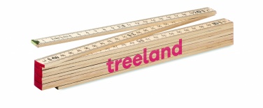 Logotrade Werbegeschenke das Foto: Zollstock Holz 2m