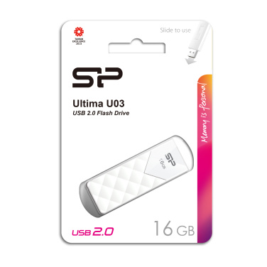 Logotrade Werbeartikel das Foto: Pendrive Silicon Power Ultima U03