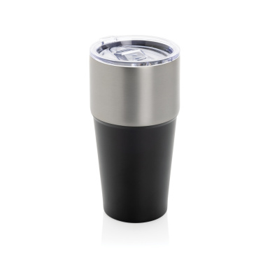 Logotrade Geschäftsgeschenke das Foto: Fluid Becher aus RCS-zertifiziert recyceltem Stahl, 500ml