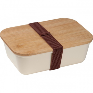 Logotrade Firmengeschenke das Foto: Set Lunchbox mit Edelstahlflasche Toronto