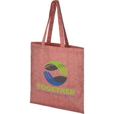 Logotrade Geschäftsgeschenke das Foto: Pheebs 150 g/m² recycelte Tragetasche 7L