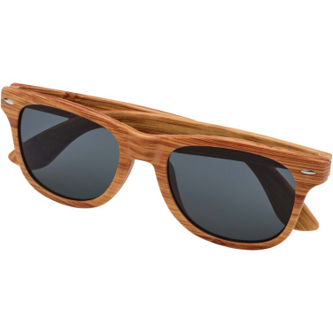 Logotrade Geschäftsgeschenke das Foto: Mira Sonnenbrille in Holzoptik
