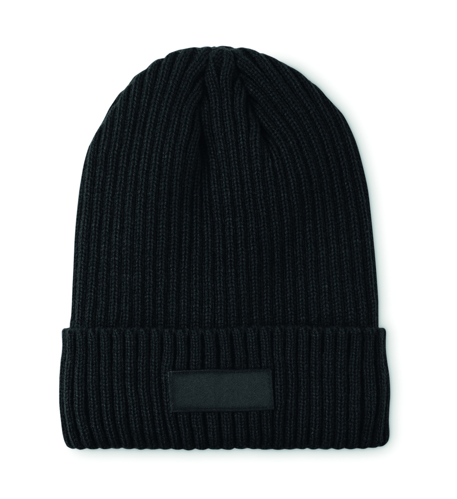 Logotrade Werbegeschenke das Foto: 3M-Beanie mit Bündchen