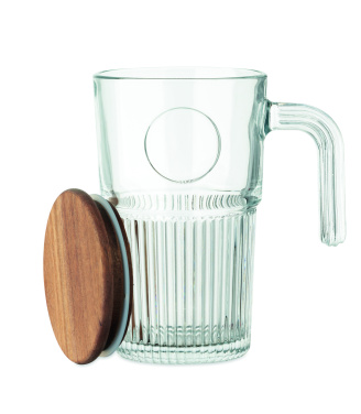 Logotrade Geschäftsgeschenke das Foto: Glasbecher 450ml