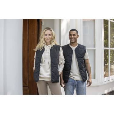 Logotrade Geschäftsgeschenke das Foto: Quarz GRS-recycelte Thermoweste Unisex