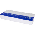 Cycle 7 Tage Multivitamin Organisator für morgens und abends, Blau