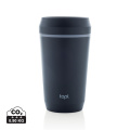 Topl-Becher aus rec. Kunststoff mit 360-Grad-Deckel 354ml, Marine