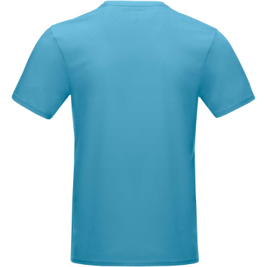 Logotrade Firmengeschenke das Foto: Azurite T-Shirt aus Bio-Baumwolle für Herren