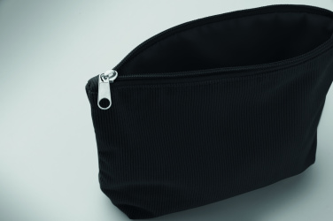 Logotrade Geschäftsgeschenke das Foto: Kosmetiktasche Kord-Polyester