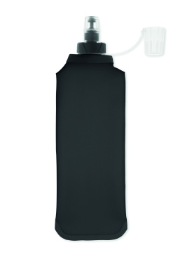Logotrade Werbegeschenke das Foto: Faltbare Wasserflasche 500ml