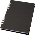 Fil A5 Hardcover RCS recyceltes Spiralnotizbuch, Schwarz