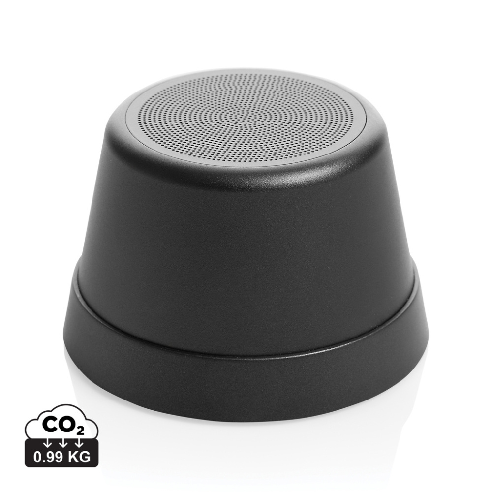 Logotrade Werbegeschenke das Foto: Nivio magnetischer 5W-Speaker aus RCS recyceltem Aluminium