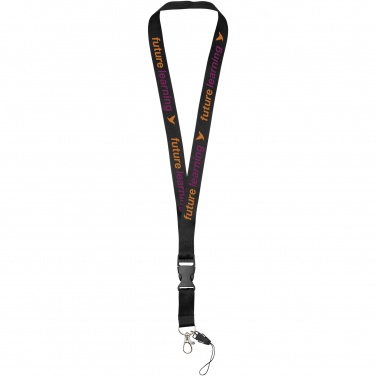 Logotrade promotional items photo of: Sagan phone holder lanyard with detachable buckle
