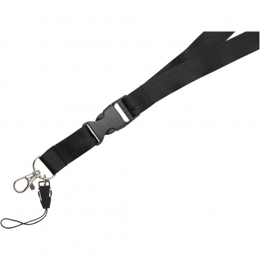 Logotrade promotional gift image of: Sagan phone holder lanyard with detachable buckle