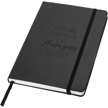Logo trade advertising products image of: Classic A5 hard cover notebook