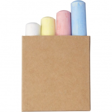 Logotrade promotional giveaway image of: Screech 4-piece chalk set