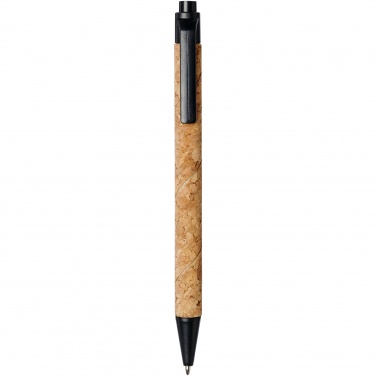 Logotrade advertising products photo of: Midar cork and wheat straw ballpoint pen