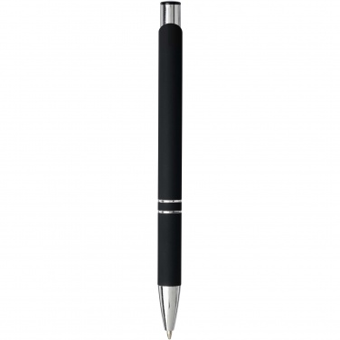 Logo trade promotional merchandise photo of: Moneta soft touch ballpoint pen