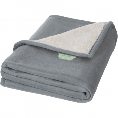 Logotrade promotional product picture of: Springwood soft fleece and sherpa plaid blanket