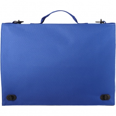 Logo trade promotional merchandise picture of: Santa Fe 2-buckle closure conference bag 6L