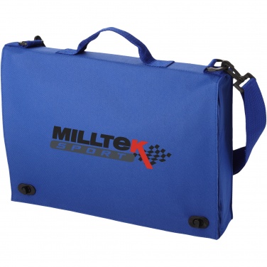 Logotrade promotional gift image of: Santa Fe 2-buckle closure conference bag 6L
