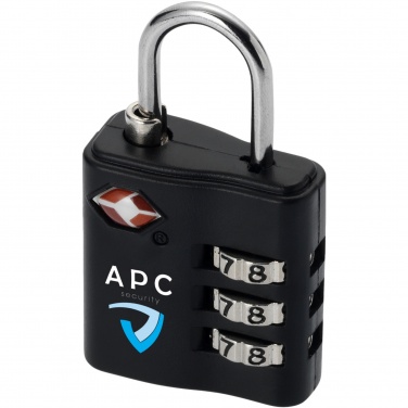 Logo trade promotional products image of: Kingsford TSA luggage lock