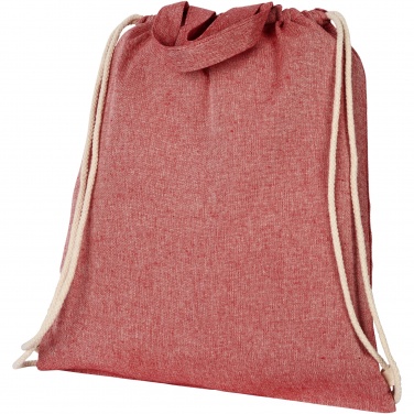 Logo trade promotional gifts image of: Pheebs 150 g/m² recycled drawstring bag 6L