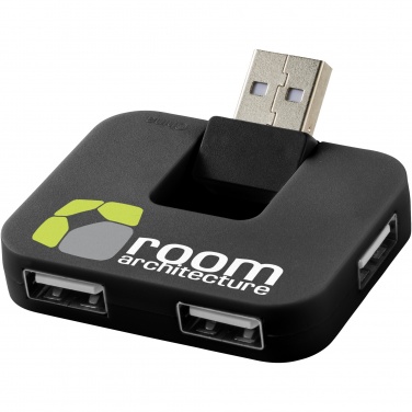 Logotrade advertising products photo of: Gaia 4-port USB hub