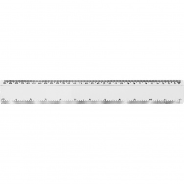 Logotrade promotional product picture of: Renzo 30 cm plastic ruler