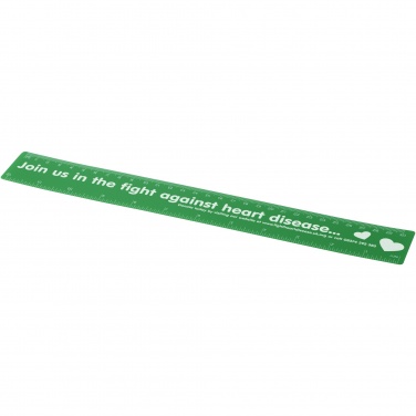 Logo trade promotional items picture of: Rothko 30 cm plastic ruler