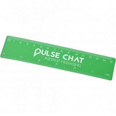 Logo trade promotional item photo of: Rothko 15 cm plastic ruler