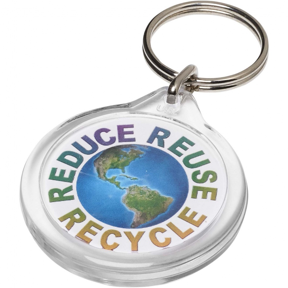 Logotrade promotional giveaway picture of: Orb I7 round keychain