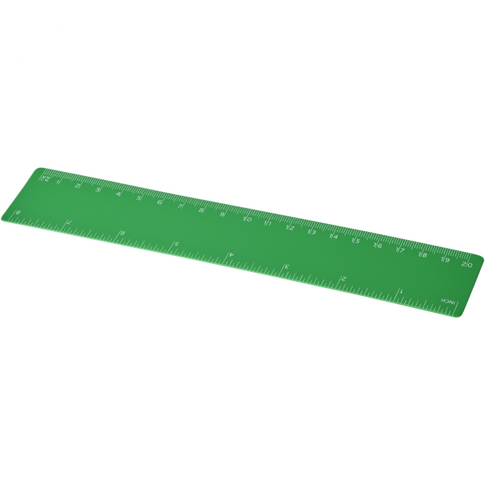 Logo trade advertising products image of: Rothko 20 cm plastic ruler