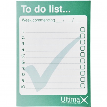 Logotrade promotional giveaway picture of: Desk-Mate® A6 notepad