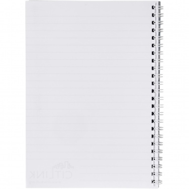 Logo trade promotional giveaways picture of: Desk-Mate® A5 spiral notebook