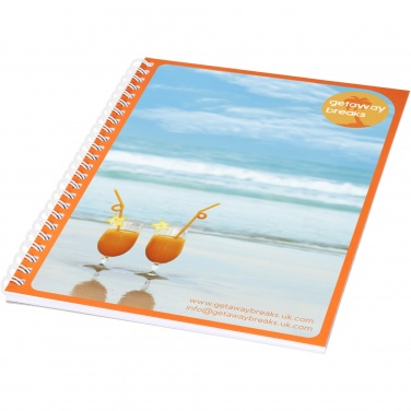 Logotrade corporate gift picture of: Desk-Mate® A5 notebook synthetic cover